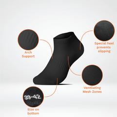 STEPLIGHT™ – PREMIUM SPORTSKE ČARAPE 3 U 1 S OEKO-TEX CERTIFIKATOM (3 KOMADA U PAKIRANJU) - 1,63 € cijena po komadu