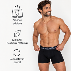 COTTONCORE™ – PAMUČNE MUŠKE BOKSERICE 4+1 GRATIS - 2,59 € cijena po komadu