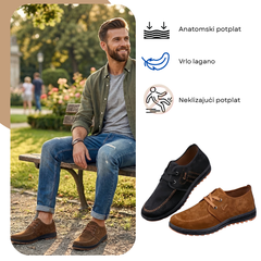 KOMFORIX - MUŠKE MOKASINE ZA CJELODNEVNU UDOBNOST
