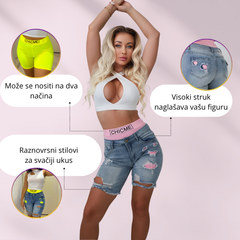 PATCHFUSION - ŽENSKE KRATKE HLAČE