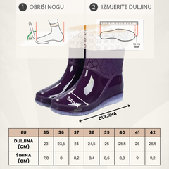 COMFORT - VRTNE CIPELE S UKLONJIVOM ČARAPOM