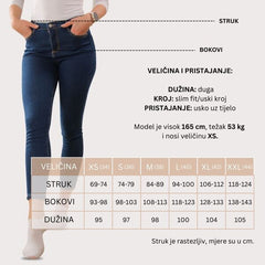 VELURAJEANS™ - TERMO JEANS HLAČE