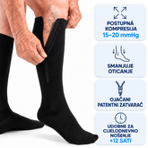 VenoFlex™ – Kompresivne čarape s patentnim zatvaračem