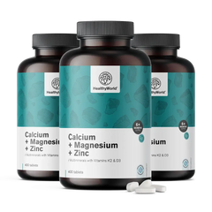 Kalcij + magnezij + cink, 400 tableta