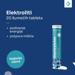Elektroliti – šumeće tablete, 20 šumećih tableta