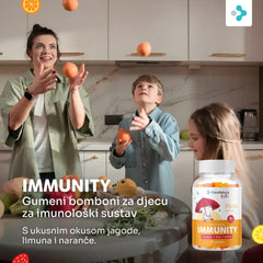 IMMUNITY – Gumeni bomboni za djecu za imunološki sustav, 60 gumenih bombona