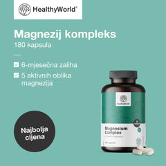 Magnezijev kompleks, 180 kapsula