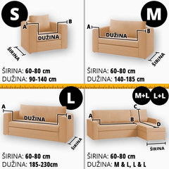 SOFTSTRETCH® – RASTEZLJIVE NAVLAKE ZA KAUČ