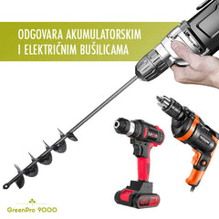 GREENPRO 9000®: SVRDLO ZA OBRAĐIVANJE ZEMLJE