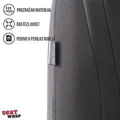 UNIVERZALNE NAVLAKE ZA ZAŠTITU AUTO SJEDALA - SEATWRAP®