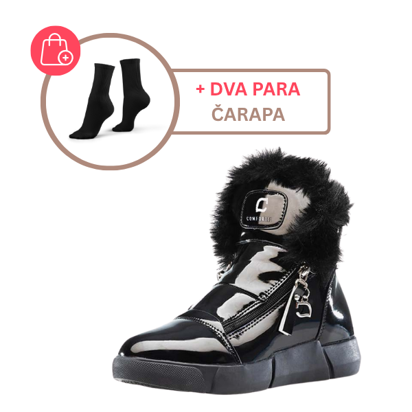 ELEGANTNE PODSTAVLJENE GLEŽNJAČE CRYSTAL