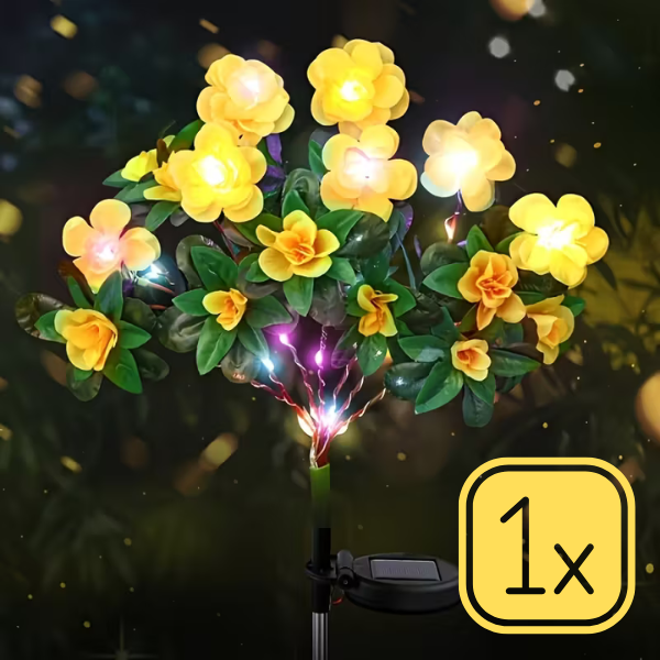 FLORABRIGHT™ – SOLARNA VRTNA SVJETILJKA U OBLIKU CVIJETA