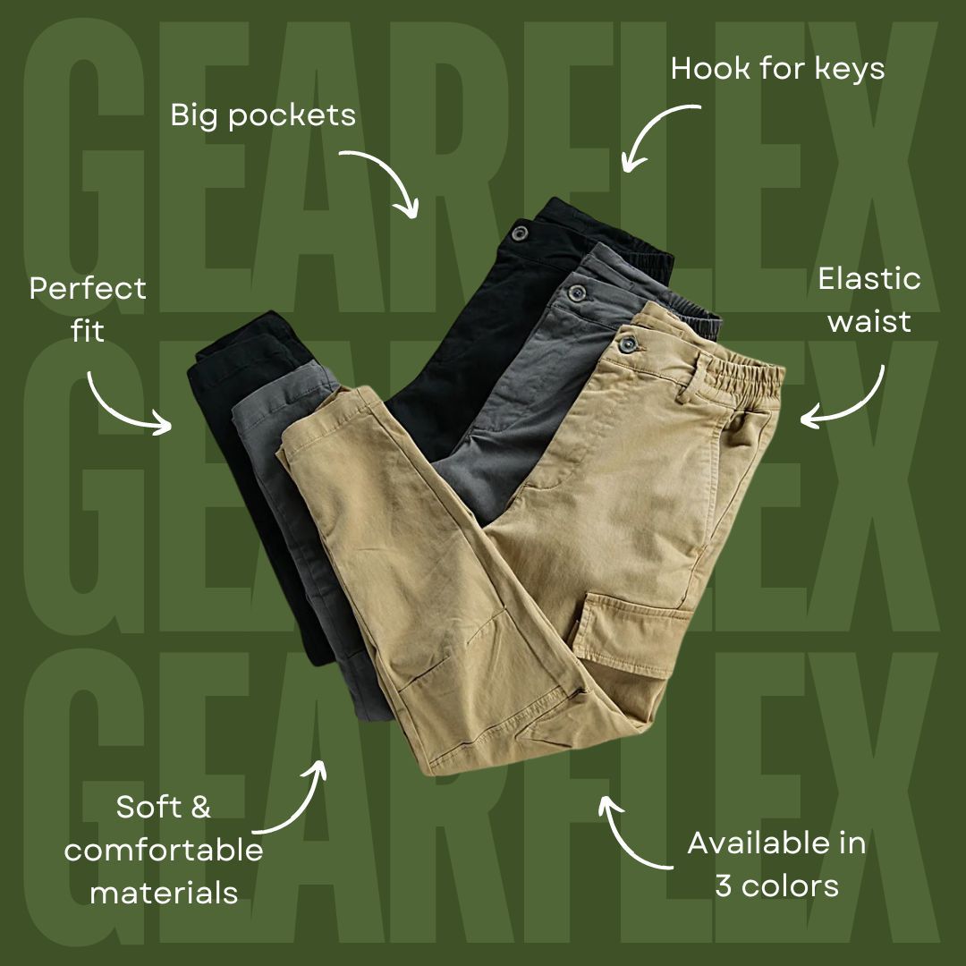 GEARFLEX™ – MUŠKE CARGO HLAČE