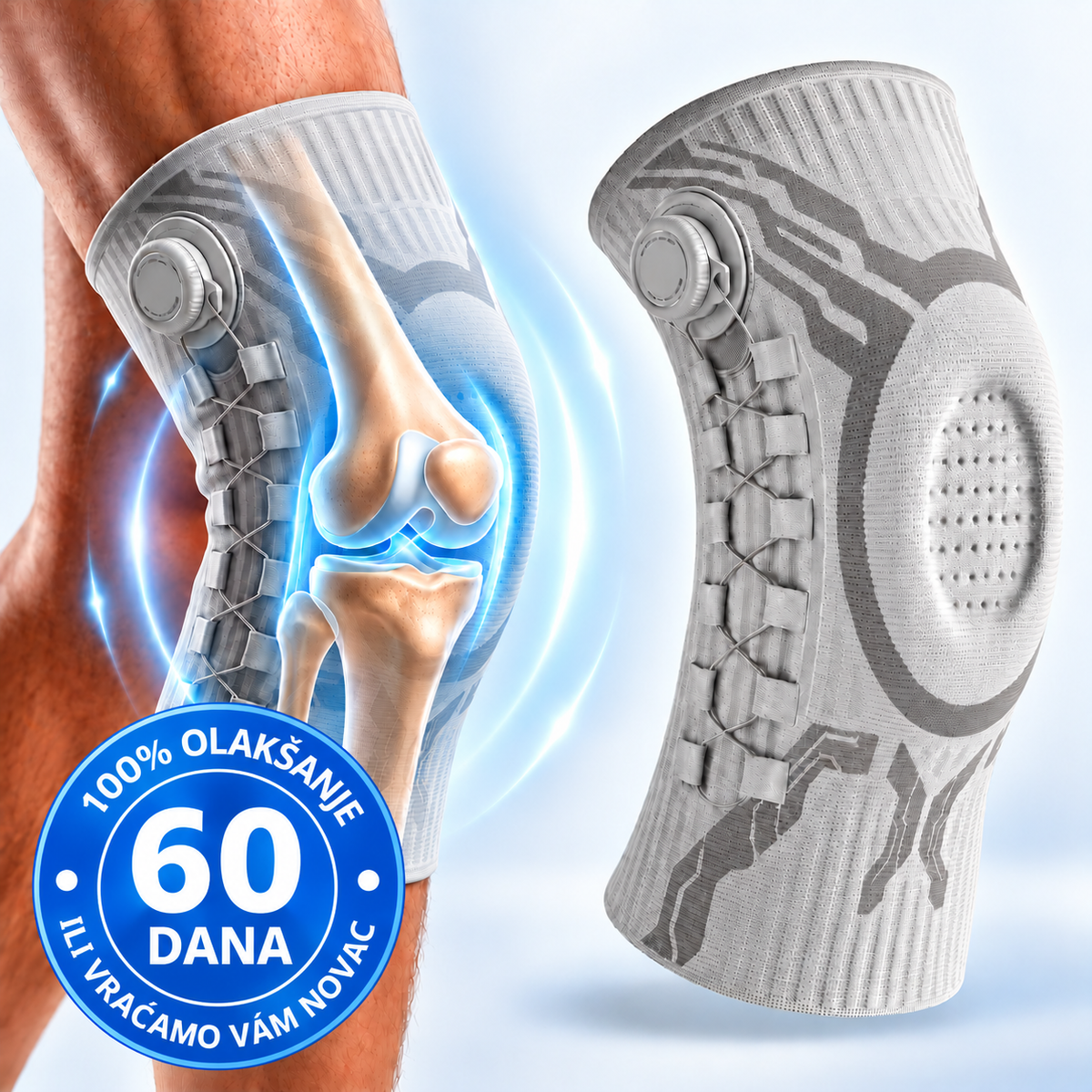 KneeFlex™ – podesiva potpora za koljena