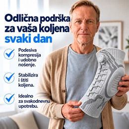 KneeFlex™ – podesiva potpora za koljena