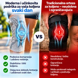 KneeFlex™ – podesiva potpora za koljena