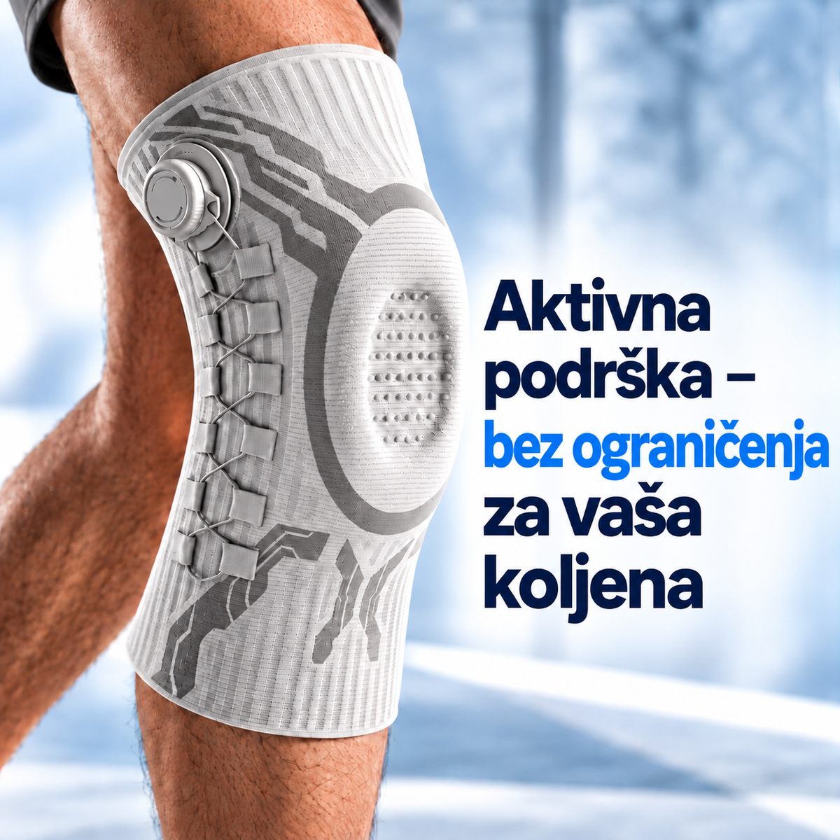 KneeFlex™ – podesiva potpora za koljena