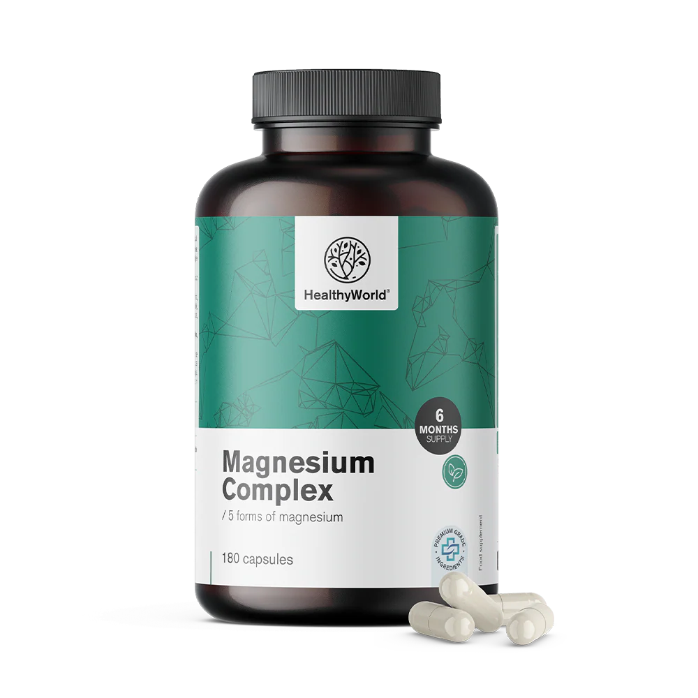 Magnezijev kompleks, 180 kapsula