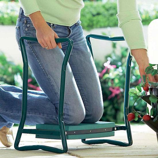 EASYGARDEN® - 3 U 1 VRTNI STOLAC I KLEČALNIK