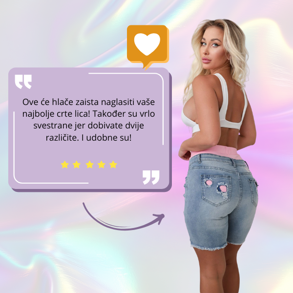 PATCHFUSION - ŽENSKE KRATKE HLAČE