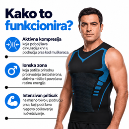 ShapeFlex™ – muško kompresivno oblikovanje tijela