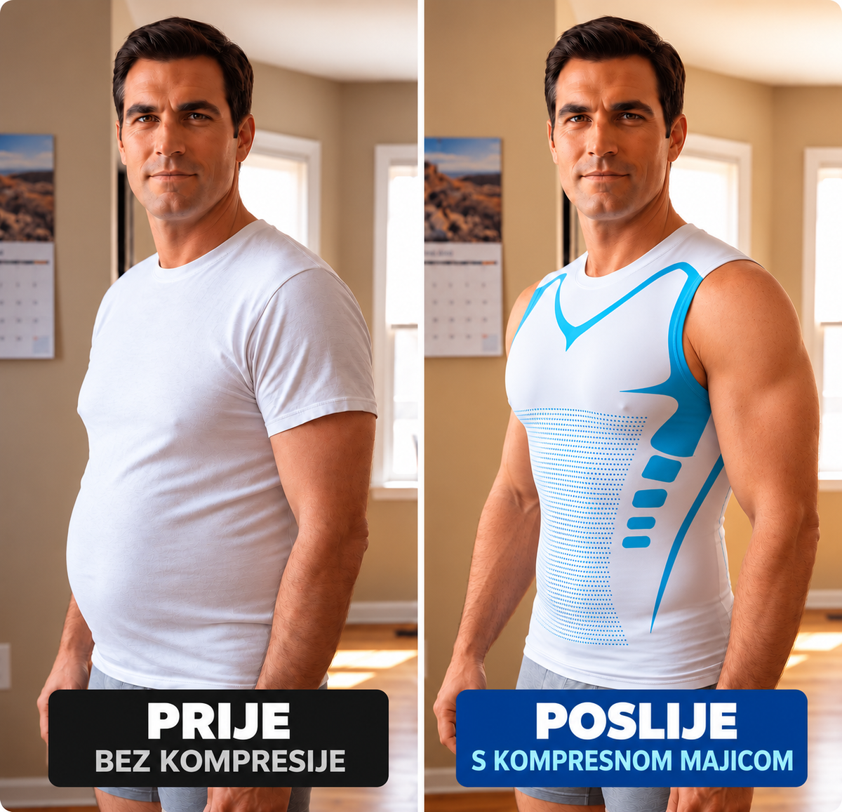 ShapeFlex™ – muško kompresivno oblikovanje tijela