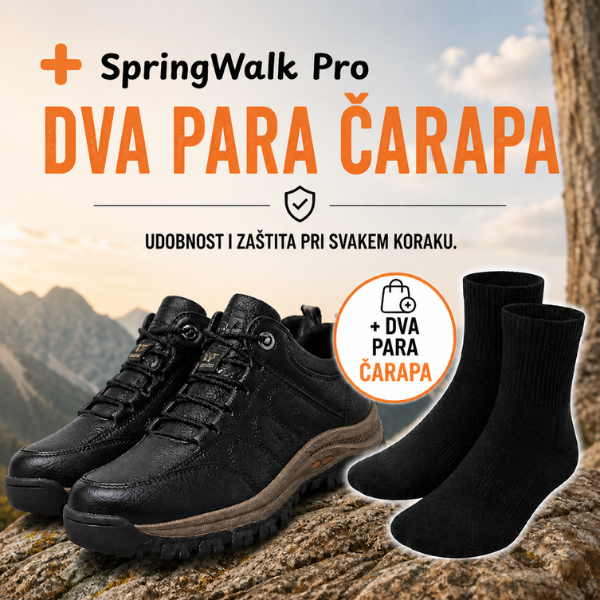 SPRINGWALK PRO – VRHUNSKE MUŠKE CIPELE ZA PLANINARENJE