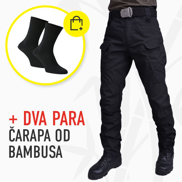 DUGE IZDRŽLJIVE MUŠKE TAKTIČKE HLAČE S PRAKTIČNIM DŽEPOVIMA - WORKBOSS™