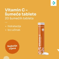Vitamin C - šumeće tablete, 20 šumećih tableta