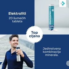 Elektroliti – šumeće tablete, 20 šumećih tableta