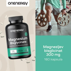 Magnezijev bisglicinat 300 mg, 180 kapsula