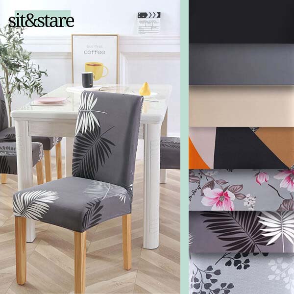 SIT&STARE®: ELASTIČNE  PRESVLAKE  ZA STOLICE - 4 ILI 6 NAVLAKA