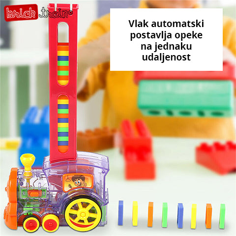 BRICKTRAIN® - VLAK KOJI SLAŽE CIGLE