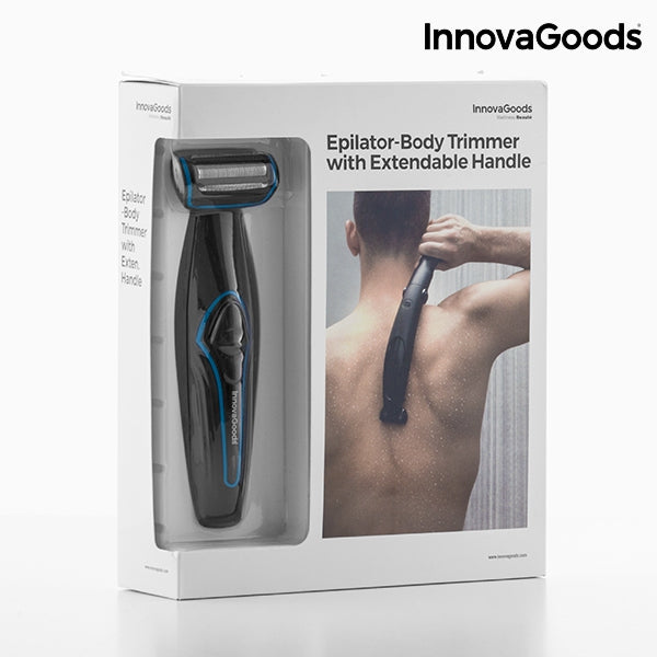 Muški brijaći aparat s produženom ručkom - InnovaGoods
