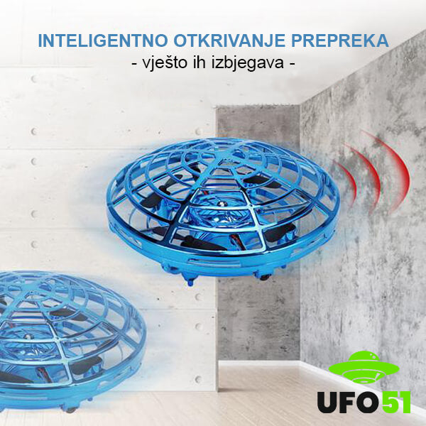 FUTURISTIČKI LETEĆI DRON UFO51™